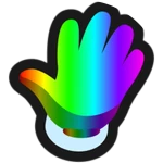 Rainbow Slap Hand