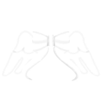 Glowing Angel wings | White
