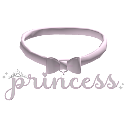 ♡ pink princess choker necklace ♡
