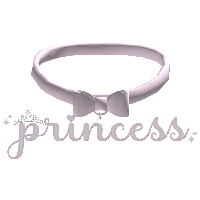 ♡ pink princess choker necklace ♡