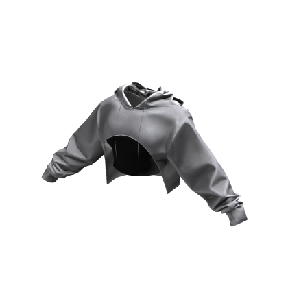Grey Cut Hoodie thumbnail