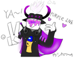 =+PURPLE INK+=