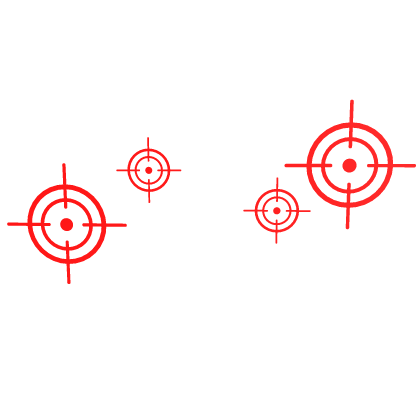 Red Target Marks