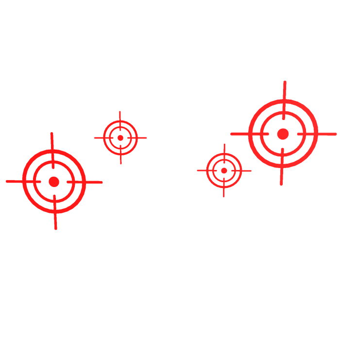 Red Target Marks