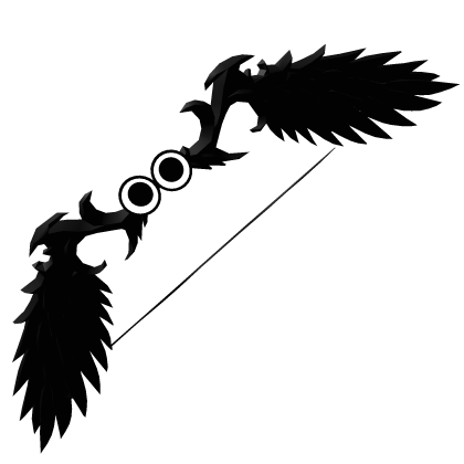 Black Bow with MOVING EYES Roblox item