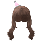 ♡ Milk Tea Hair with Birthday Pigtails