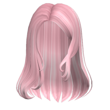 Material Girl Pink Hair Roblox decal