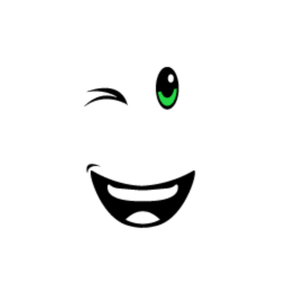 Green Wistful Wink Roblox limited item for sale on Gamixie