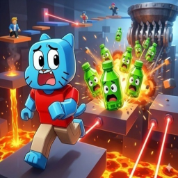 Survive the bottles obby!