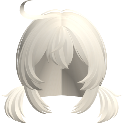 klee fluffy pigtails w cowlick blonde Roblox item