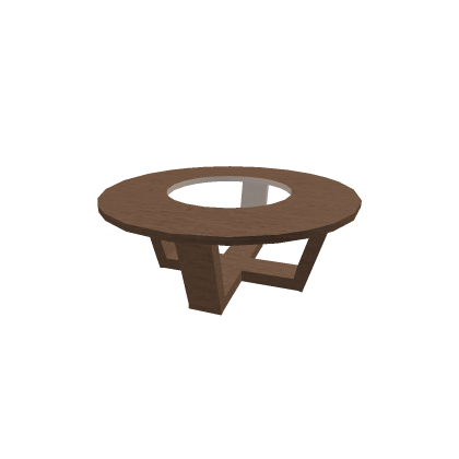 Simply Modern Round Coffee Table