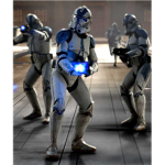 the troops of 501st sharpshooters