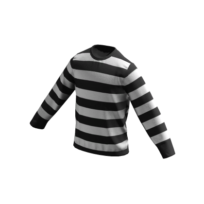 White Striped Long Sleeve thumbnail