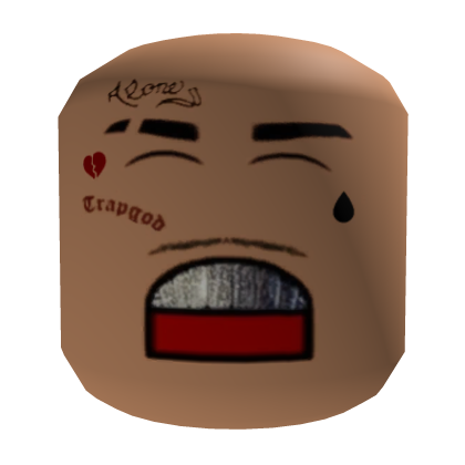 ⏳💰Tattle tale face man grills tattoo gang da hood Roblox item