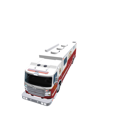 Roblox Giants Ciry Fire Truck 