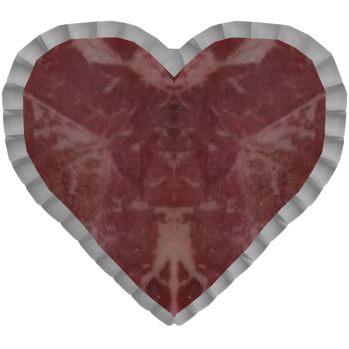 meat hairclip morute creepy kawaii