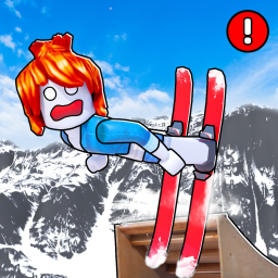 Longest Ski Jump Ever Obby