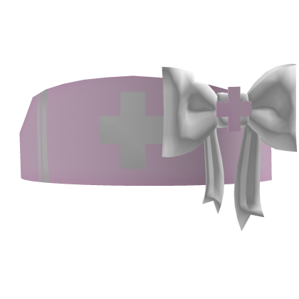 (  // ✚ 人；) pink halloween nurse hat Roblox item