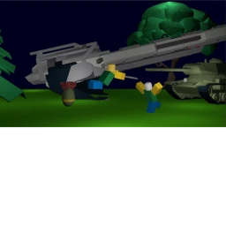 team fighting in mega disasters icon