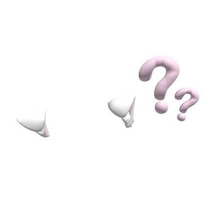 ♡ : curious white cat ears ?