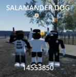 salamander dog