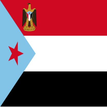 South Yemen flag with emblem Roblox decal