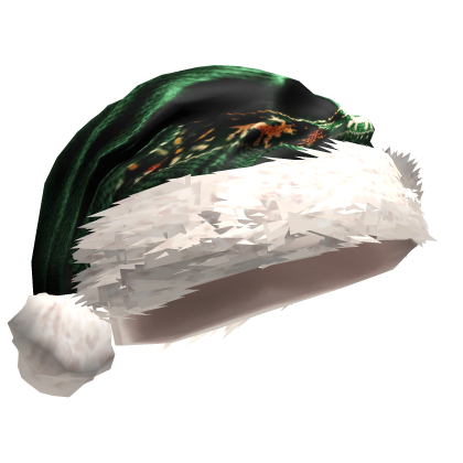 Cozy Christmas Natal Santa Hat (Green)