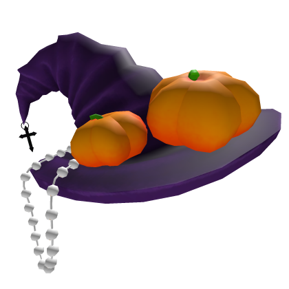 Pumpkin Witch Hat