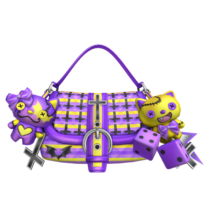 Decora Lolita Kawai Harajuku Bag W/ Cute Keychains