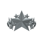 Silver Star Crown