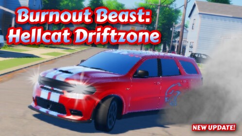 (🌈NEW CARS!) Burnout Beast: Hellcat Driftzone🚗💨