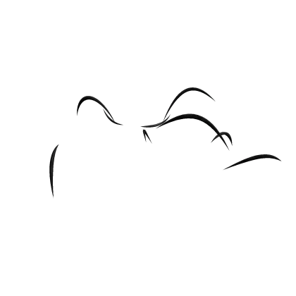 Black Messy Hair Strands Roblox item