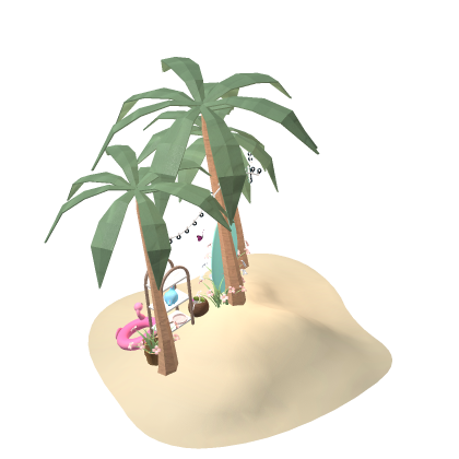 🌊 Mini Preppy Pool Beach Party Island Desert RP