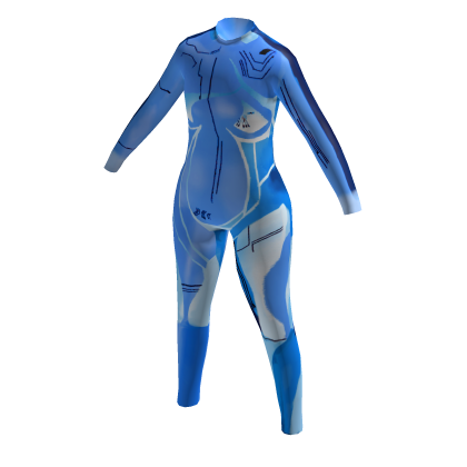 Jumpsuit LeeLoo by DIVERGE blue