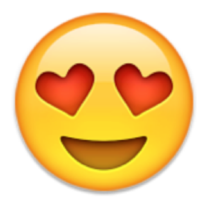 Heart-Eyed Emoji Face Roblox decal