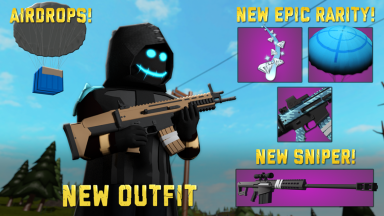 Thumbnail for Roblox game: Alone Battle Royale