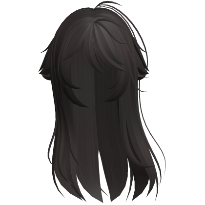 Dark Brown Shy Moe Cat Girl Windy Whispy Hair
