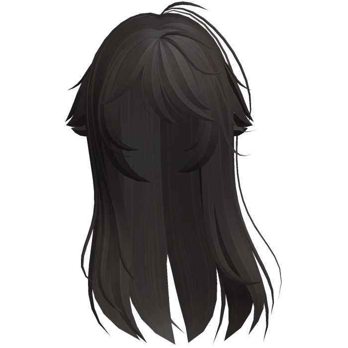 Dark Brown Shy Moe Cat Girl Windy Whispy Hair