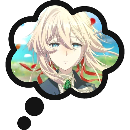 Thinking About Violet Evergarden Violet Evergarden Roblox item