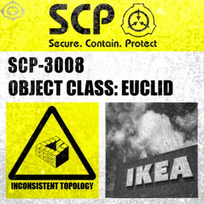 SCP-3008 Label