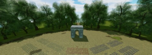 Inspection and palace