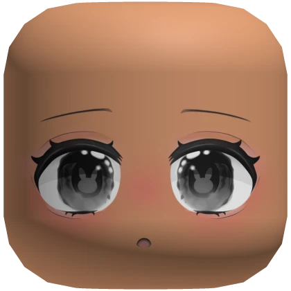 kawaii surprised girly soft face :o | Roblox Item - Rolimon's