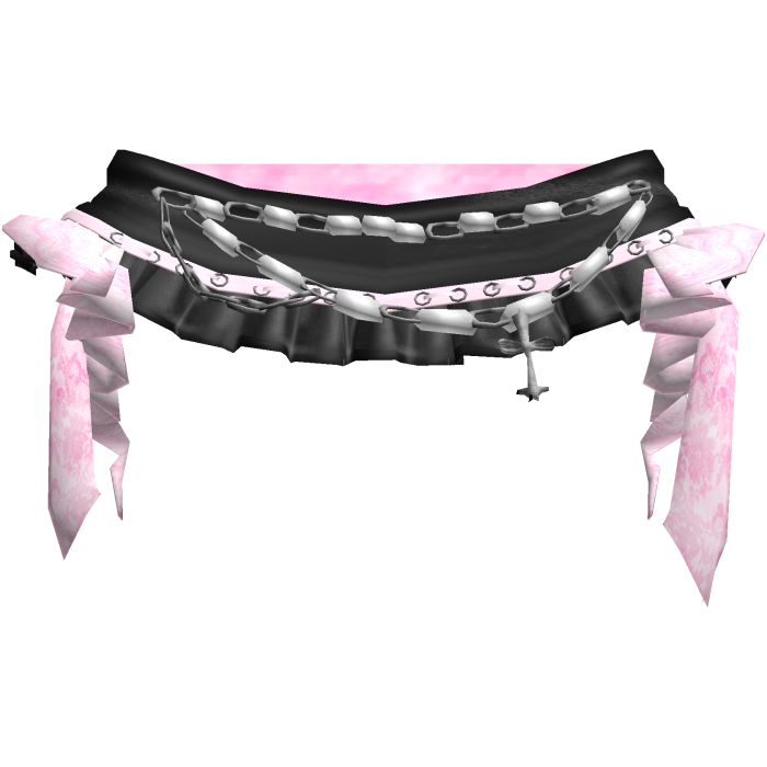 gothic ruffled jirai jellyfish mini skirt