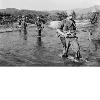 American Patrol In Vietnam 