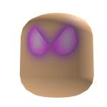 Demonic Purple Glowing Eyes