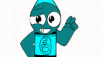 The cyan crayon group