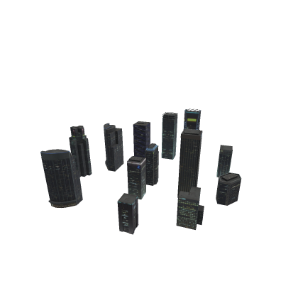 City Background Night