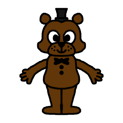 FNAF VHS Cartoon Freddy 1 Roblox decal