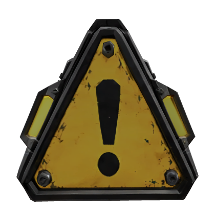 Warning Sign Head