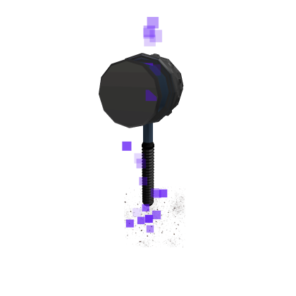🔥 GODLY BAN HAMMER Low Poly Part Free Prop Decor